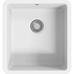 vidaXL Évier de cuisine Granit Seul lavabo
