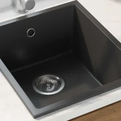 vidaXL Évier de cuisine 38 x 44 x 20 cm Granite