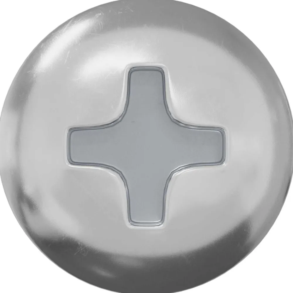 Accessoires De Quincaillerie-vidaXL Vis 2 pcs Argenté M4 x 16 mm Acier