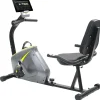 Entraînement & Fitness-vidaXL Vélo d'appartement magnétique couché avec mesure du pouls