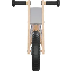Jouets-vidaXL Vélo d'équilibre pour enfants imprimé Gris
