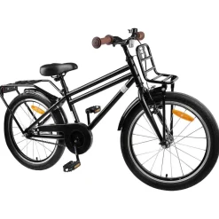 Loisirs De Plein Air-vidaXL Vélo pour Enfants 18 Pouces pour les 5-7 ans Noir