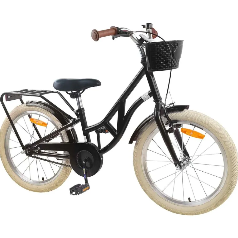 Loisirs De Plein Air-vidaXL Vélo pour Enfants 20 Pouces pour les enfants de 6 à 11 ans Noir