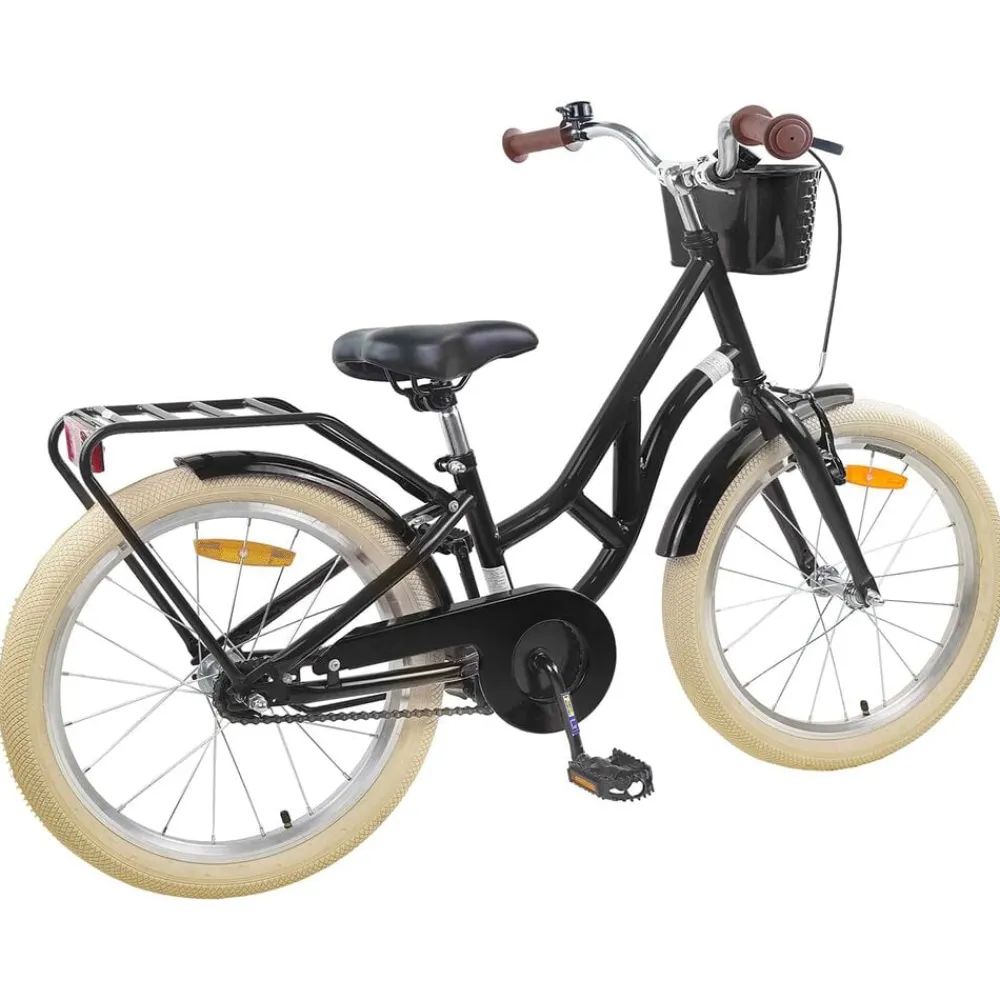 Loisirs De Plein Air-vidaXL Vélo pour Enfants 20 Pouces pour les enfants de 6 à 11 ans Noir