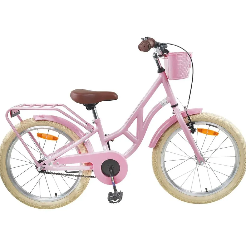Loisirs De Plein Air-vidaXL Vélo pour Enfants 24 Pouces pour les 8-12 ans Rose clair
