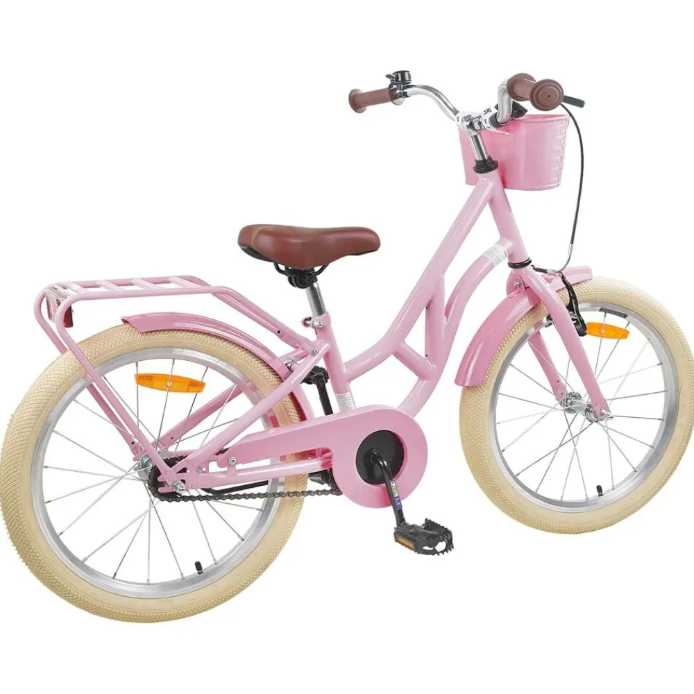 Loisirs De Plein Air-vidaXL Vélo pour Enfants 24 Pouces pour les 8-12 ans Rose clair