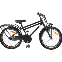 Loisirs De Plein Air-vidaXL Vélo pour Enfants 18 Pouces pour les 5-7 ans Noir