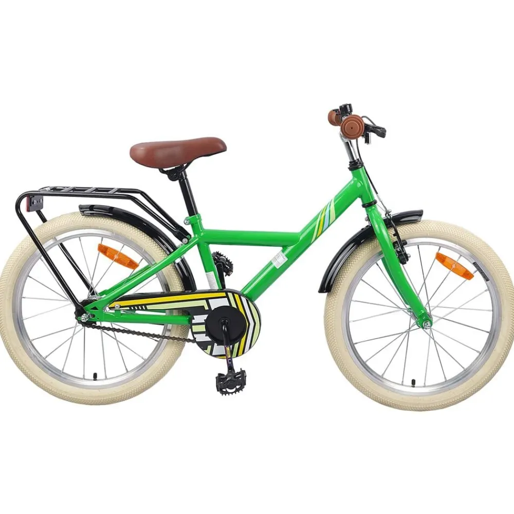 Loisirs De Plein Air-vidaXL Vélo pour Enfants 18 Pouces pour les 5-7 ans Vert