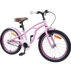 Loisirs De Plein Air-vidaXL Vélo pour Enfants 20 Pouces pour les enfants de 6 à 11 ans Rose clair