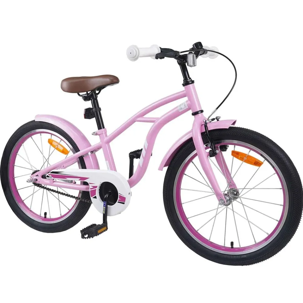 Loisirs De Plein Air-vidaXL Vélo pour Enfants 20 Pouces pour les enfants de 6 à 11 ans Rose clair