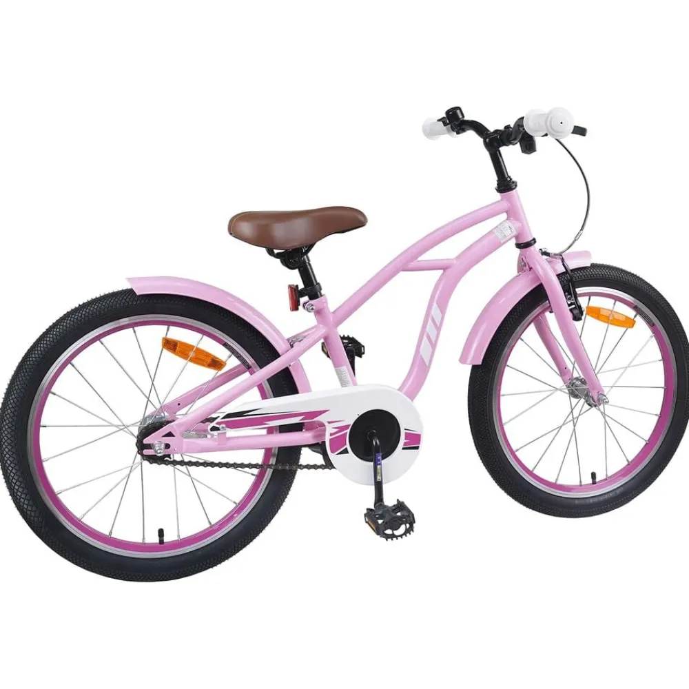 Loisirs De Plein Air-vidaXL Vélo pour Enfants 20 Pouces pour les enfants de 6 à 11 ans Rose clair