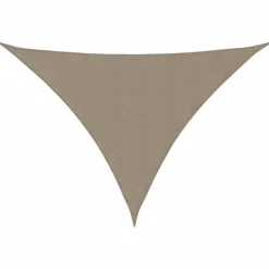Pelouses & Jardins-vidaXL Voile de parasol tissu oxford triangulaire 2,5x2,5x3,5 m Taupe