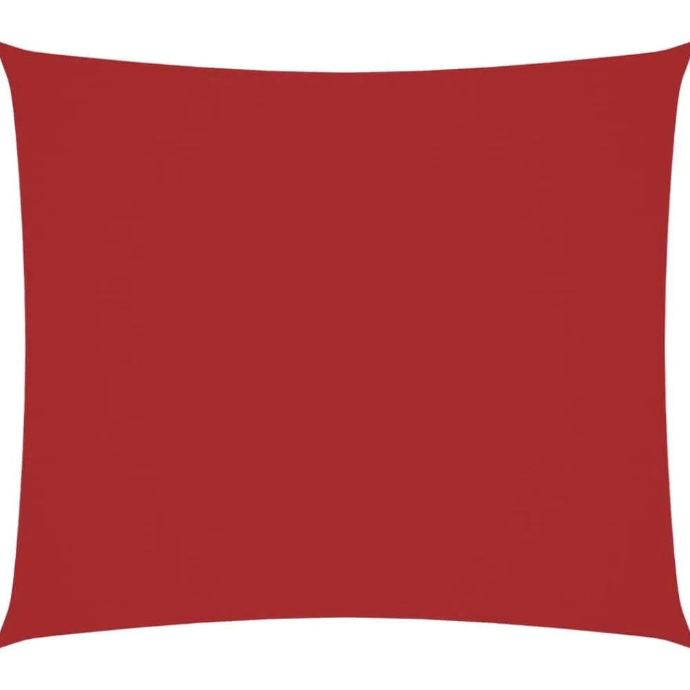 Pelouses & Jardins-vidaXL Voile de parasol tissu oxford rectangulaire 2x2,5 m Rouge