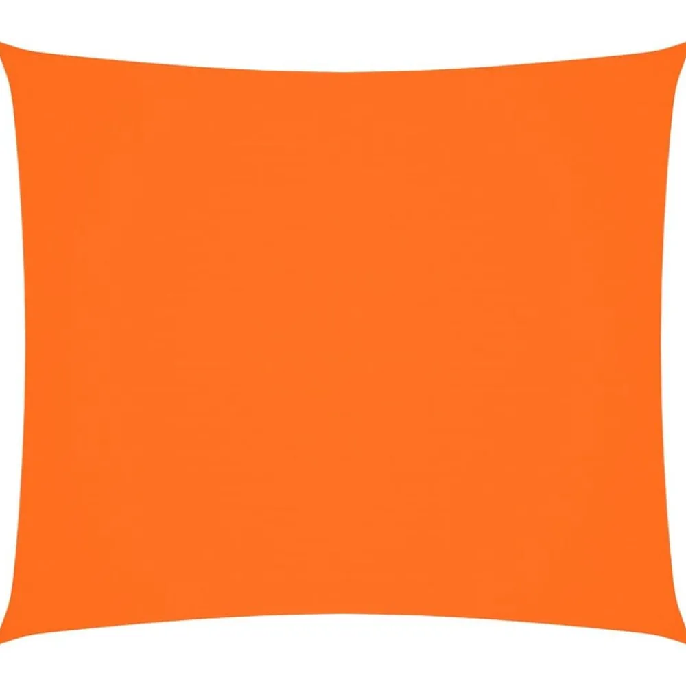 Pelouses & Jardins-vidaXL Voile de parasol tissu oxford rectangulaire 2x2,5 m Orange