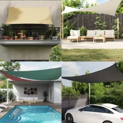 Pelouses & Jardins-vidaXL Voile de parasol tissu oxford rectangulaire 2x2,5 m Orange