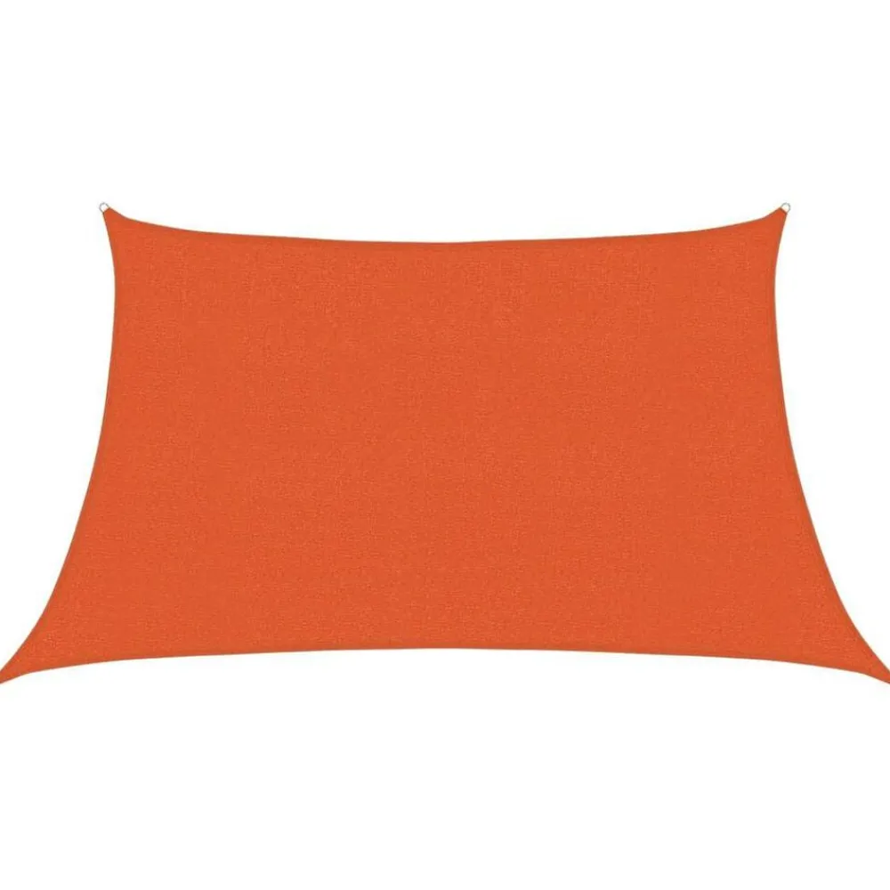vidaXL Voile d'ombrage 160 g/m² trapèze 3/4x2 m PEHD
