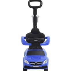 Jouets-vidaXL Voiture à pousser Mercedes-Benz C63 Bleu