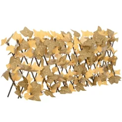 Clôtures & Barrières-vidaXL Treillis de feuille d'érable artificiel extensible 180x30 cm