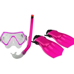 vidaXL Waimea Masque de plongée junior avec masque/tube respiratoire/palmes